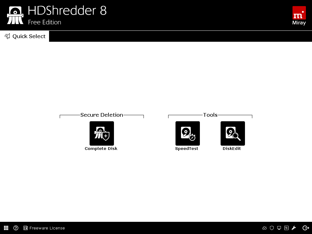 Windows 8 HDShredder Free Edition full